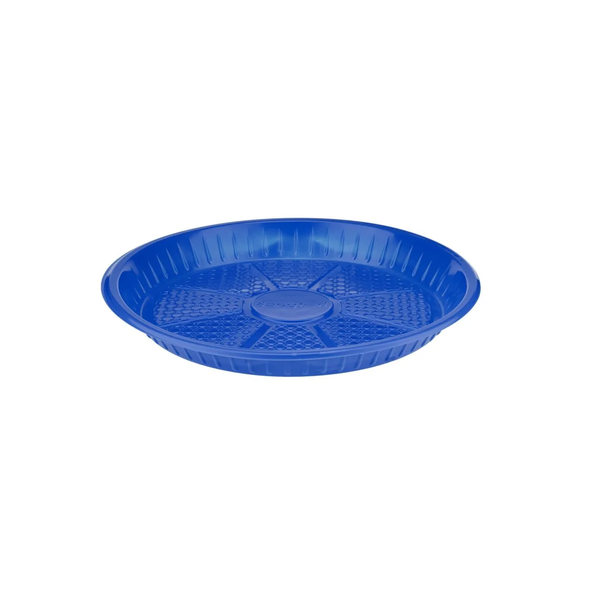 Colored Round Plastic Plate - Image 22