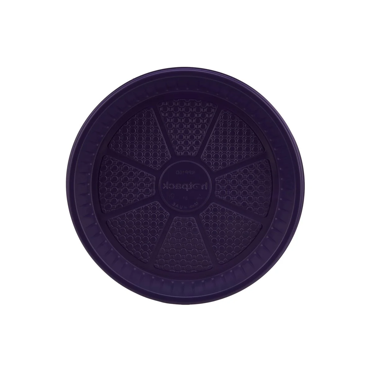 Colored Round Plastic Plate - Image 27