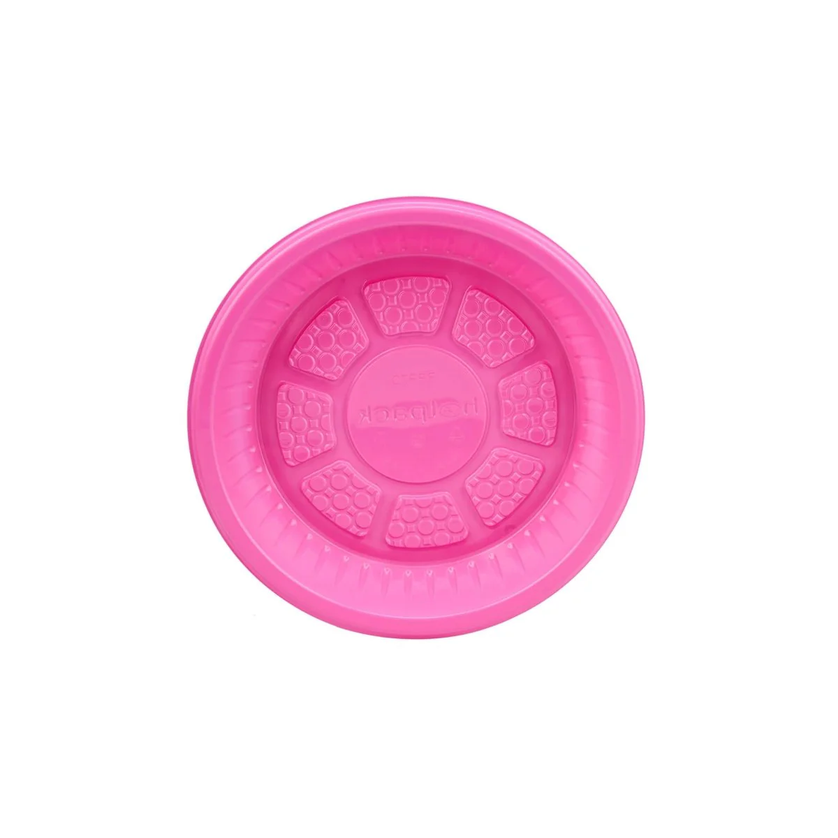 Colored Round Plastic Plate - Image 35