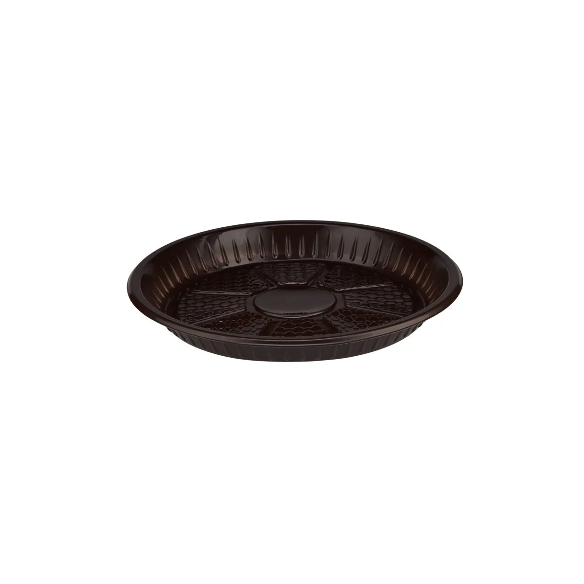 Colored Round Plastic Plate - Image 5