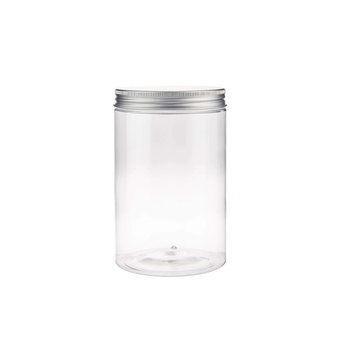 Cookie Plastic Jar with Silver Lid - Image 14