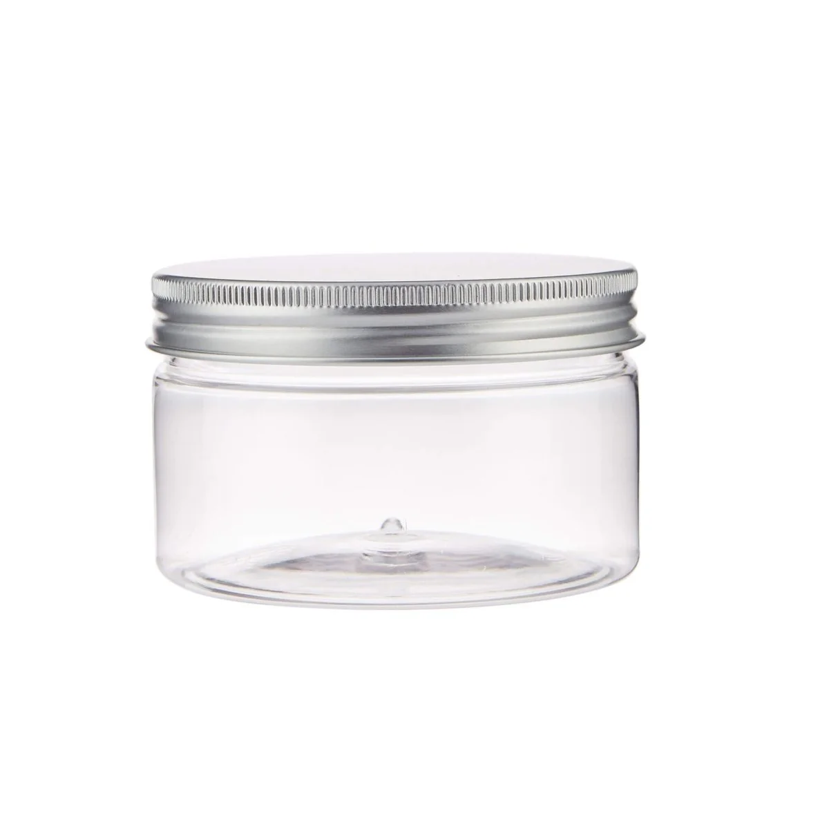 Cookie Plastic Jar with Silver Lid - Image 2