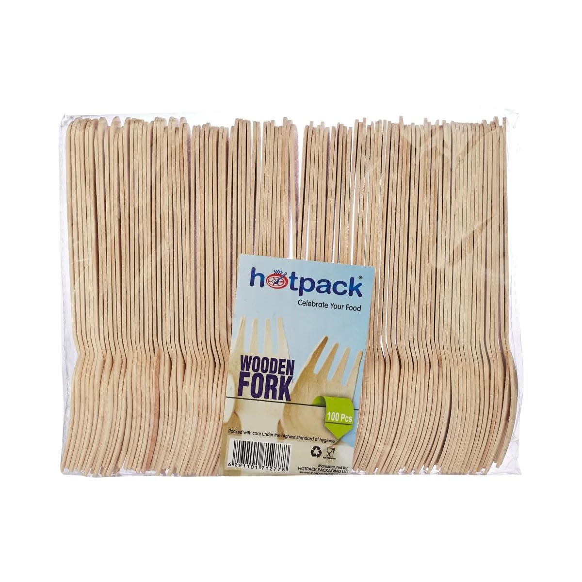 Disposable Wooden Fork - Image 2