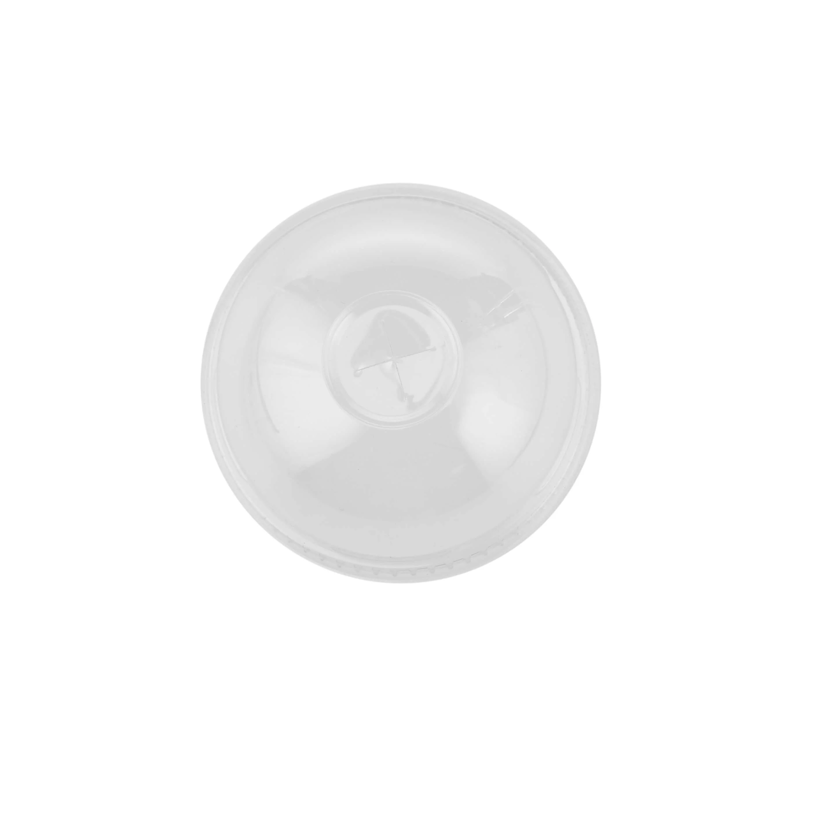 Dome Lid With Hole for PET Juice Cup 12/14/16 Oz 91 Diameter - Image 3