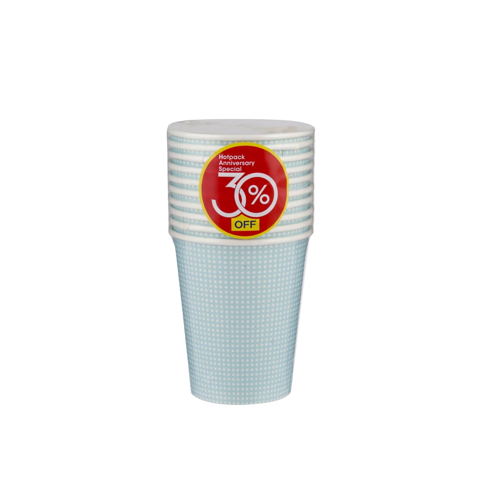 Dotted Design Heavy Duty Single Wall Paper Cups