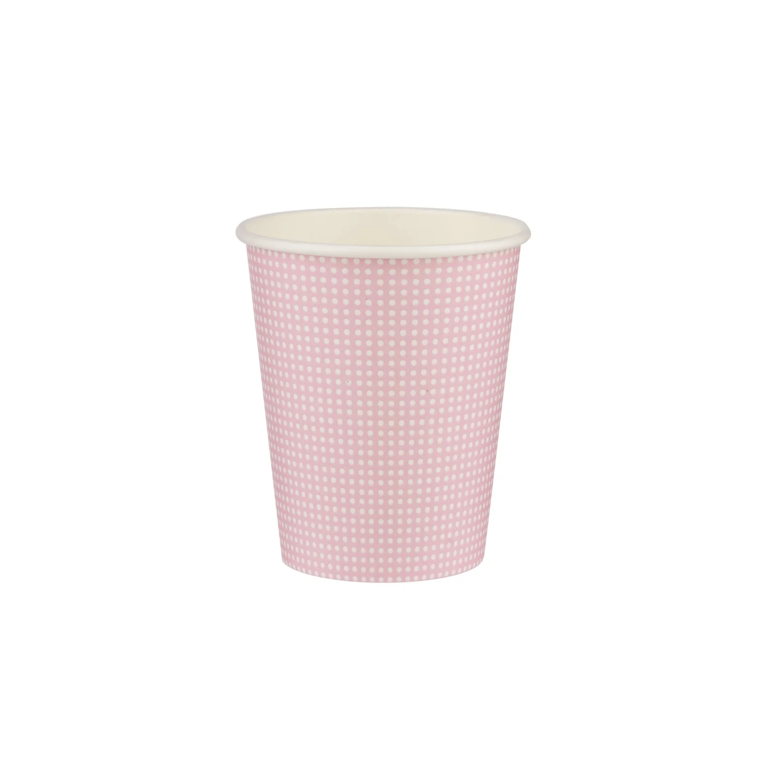 Dotted Design Heavy Duty Single Wall Paper Cups - Image 4