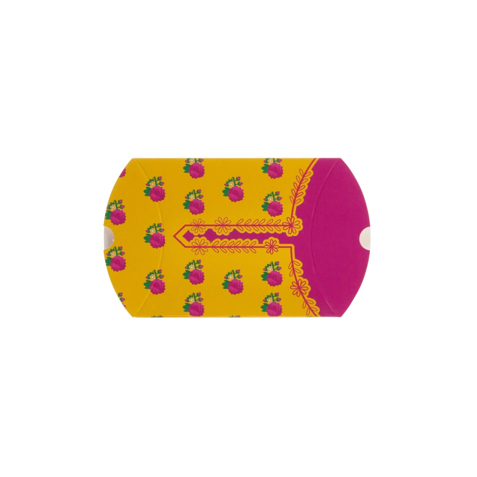 Eid Gift Pillow Pouch (Blue & Yellow) - Image 4