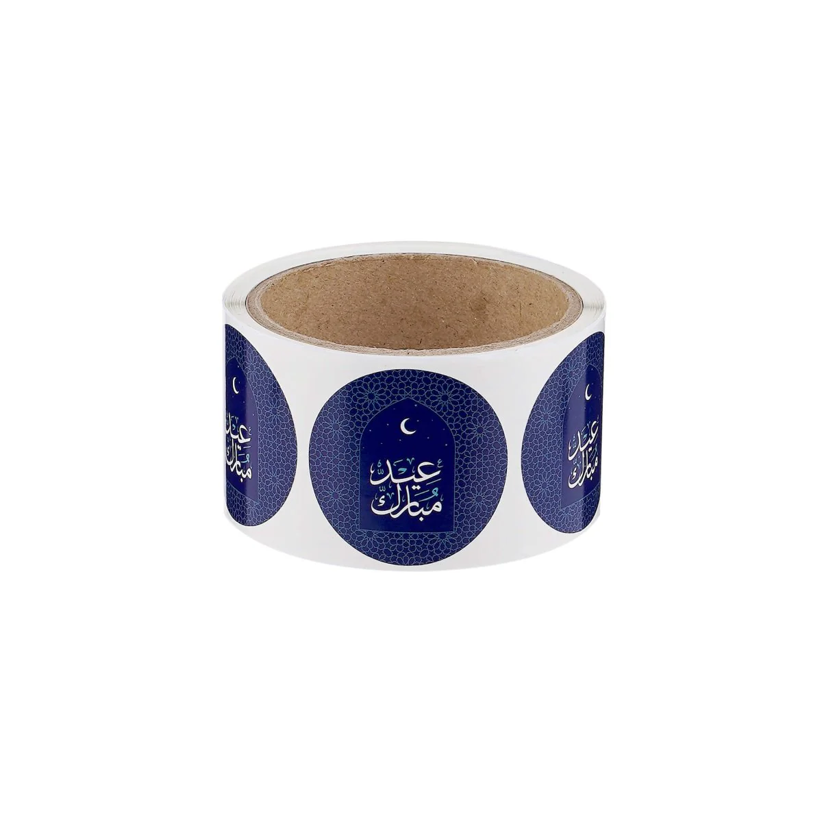 Eid Mubarak Sticker Roll 250 Pieces x 4 Designs - Image 4