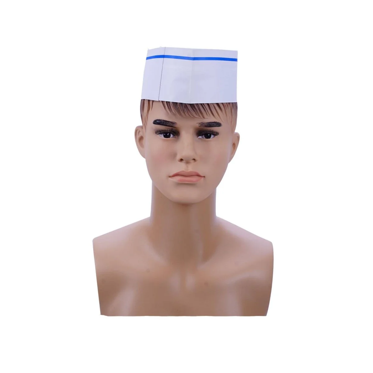 Forage Hat Blue Strip  100 Pieces X 10 Packets