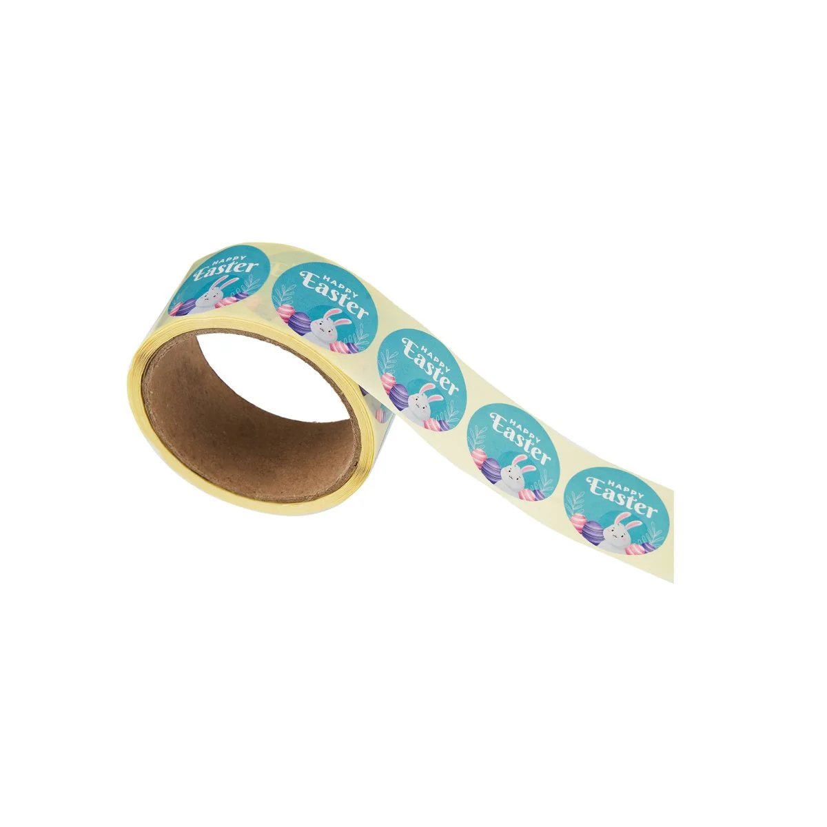 Happy Easter Sticker Roll 250 Pieces - Image 2