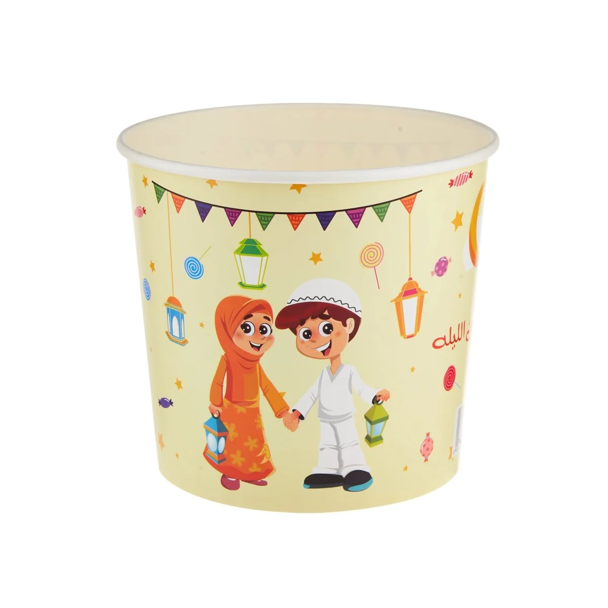 Ramadan Theme Printed Gift Bucket For Kids - Image 6