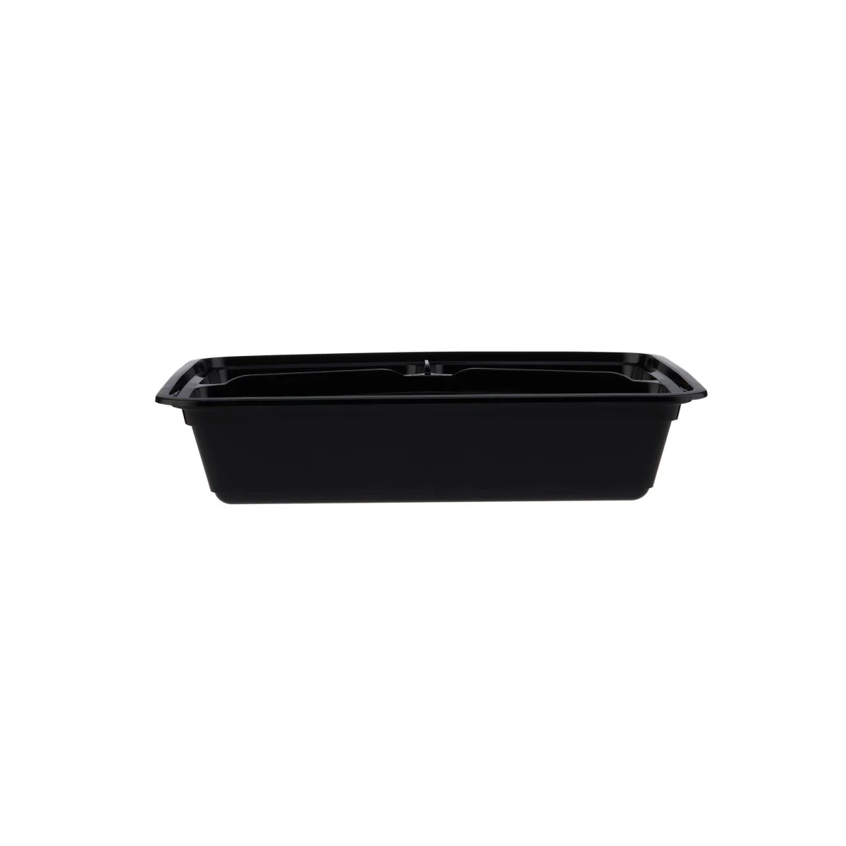 Heavy Duty Black Base Rectangular 3-Compartment Container 300 Pieces - Image 7
