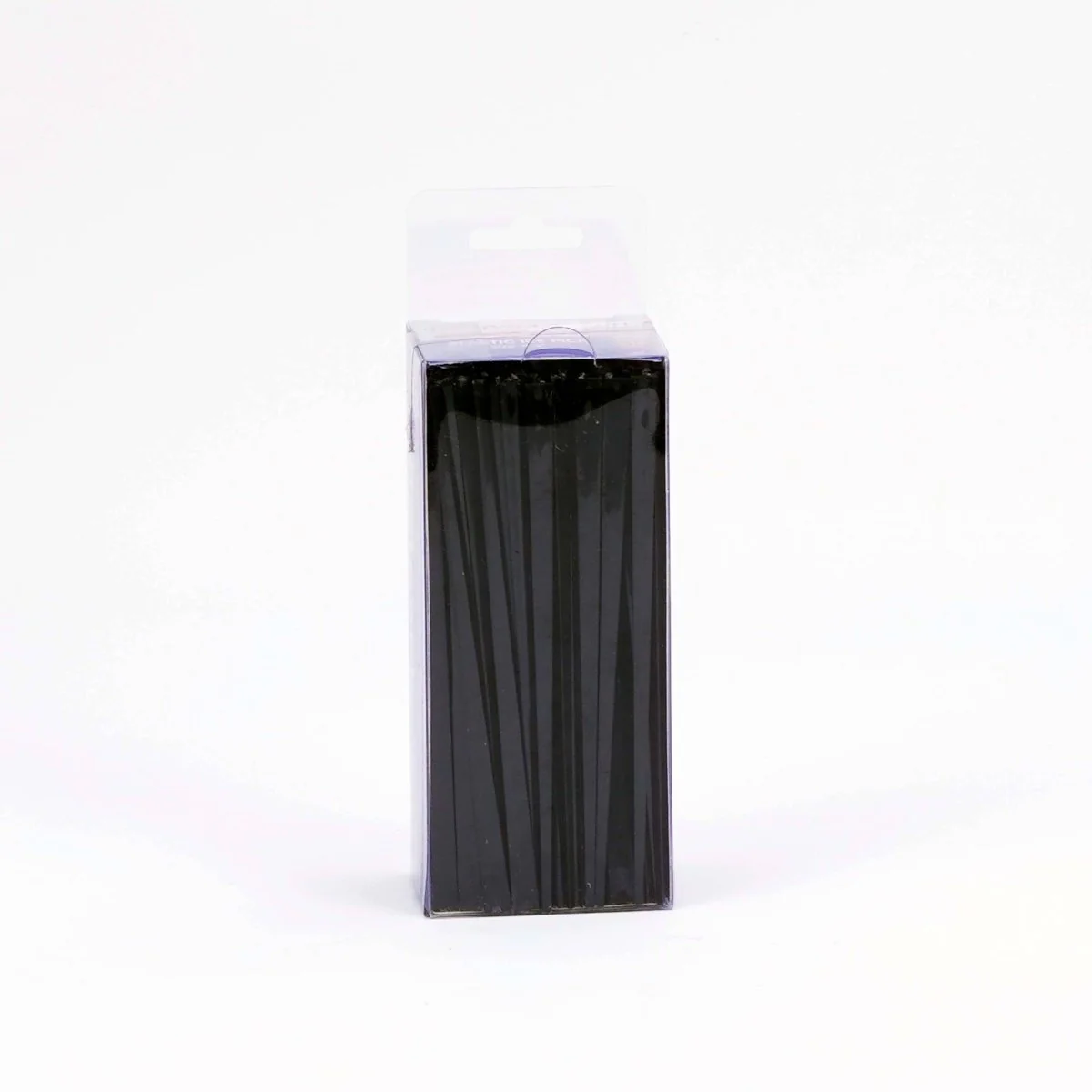 Heavy Duty Black Plastic Stirrer Ice Pick shape 240 Pieces - Image 3