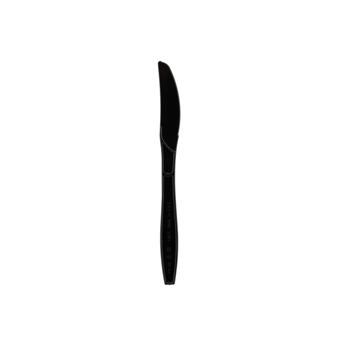 Heavy Duty Knife Black Plastic Individually Wrap 500 Pieces - Image 2