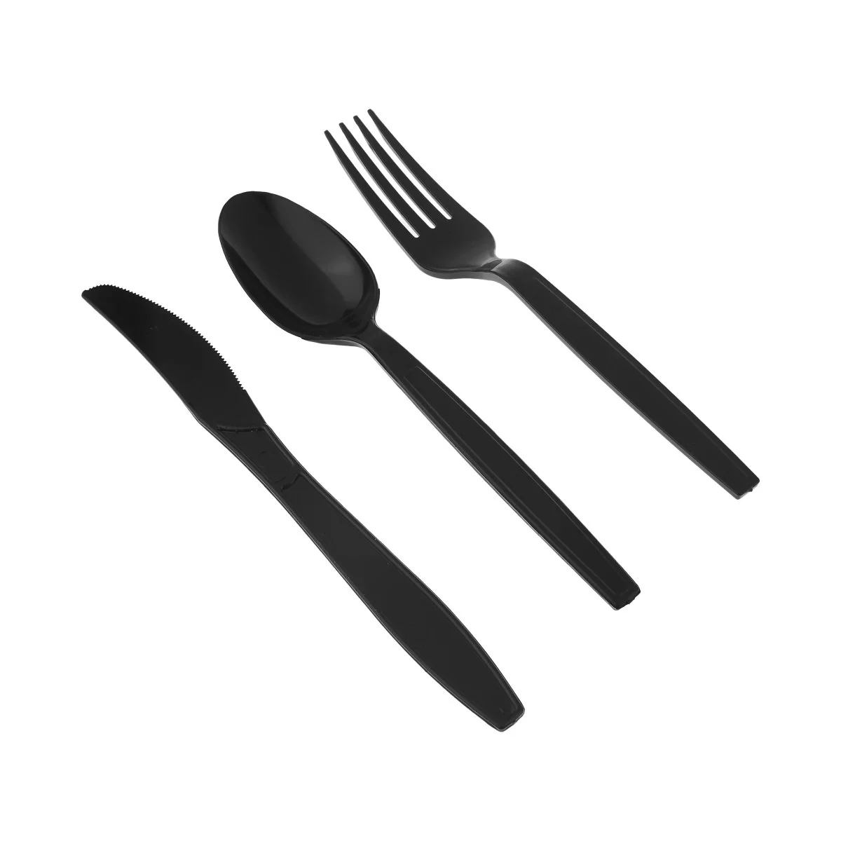 Heavy Duty Plastic Cutlery 12 Pieces Each - Image 3