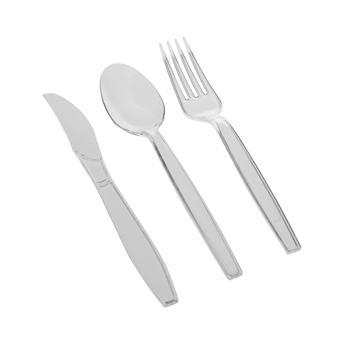 Heavy Duty Plastic Cutlery 12 Pieces Each - Image 5