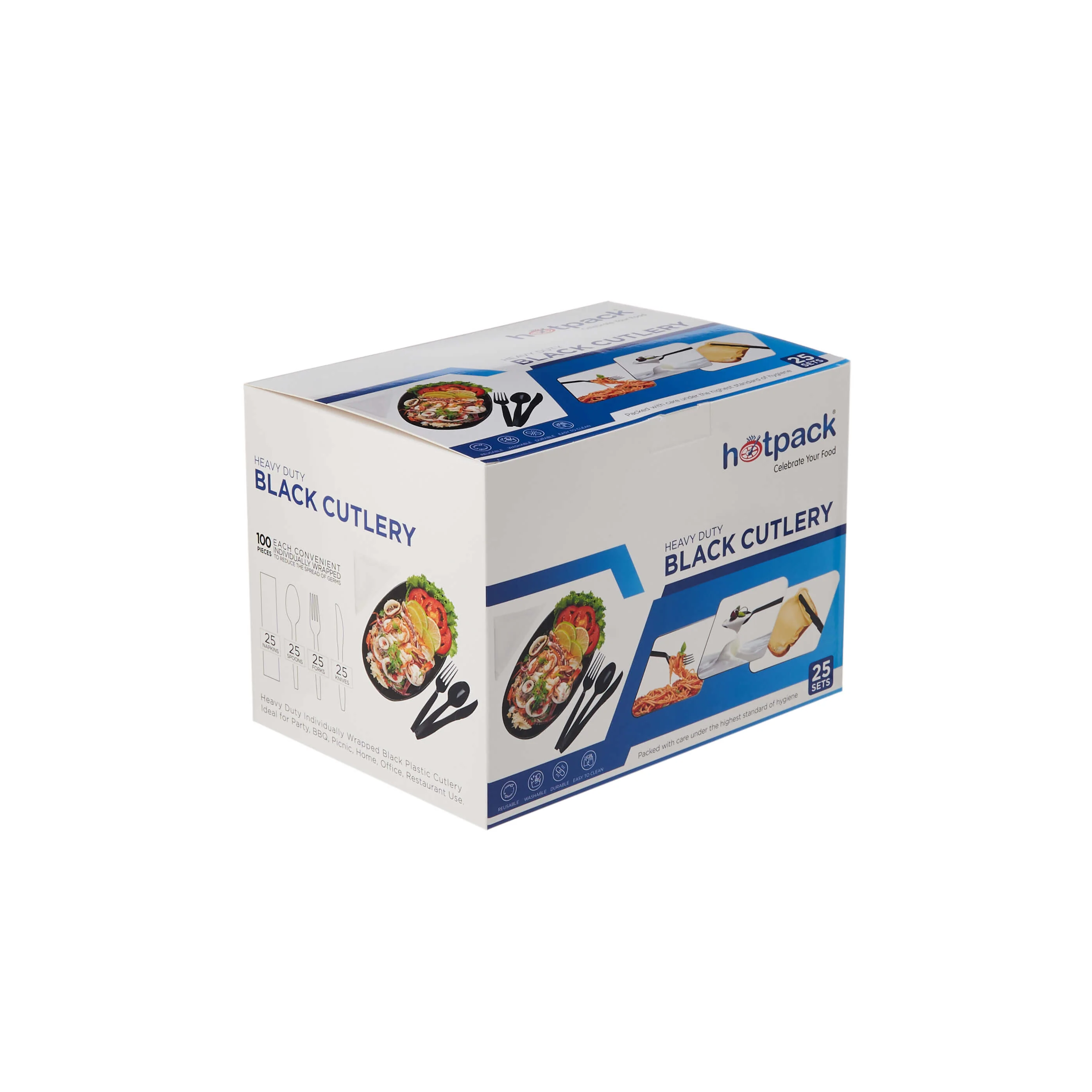 Heavy Duty Plastic Cutlery Set - Image 11