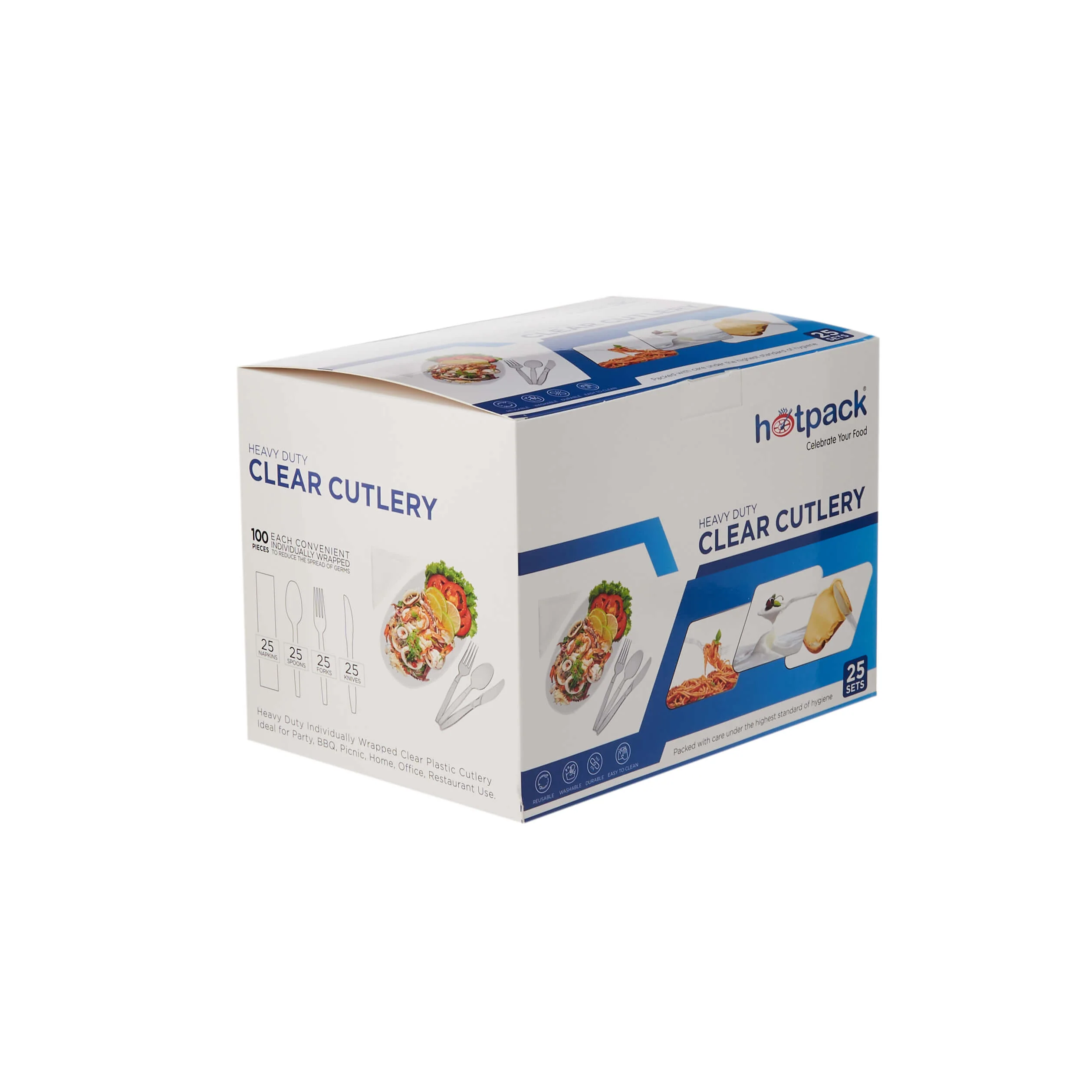 Heavy Duty Plastic Cutlery Set - Image 16
