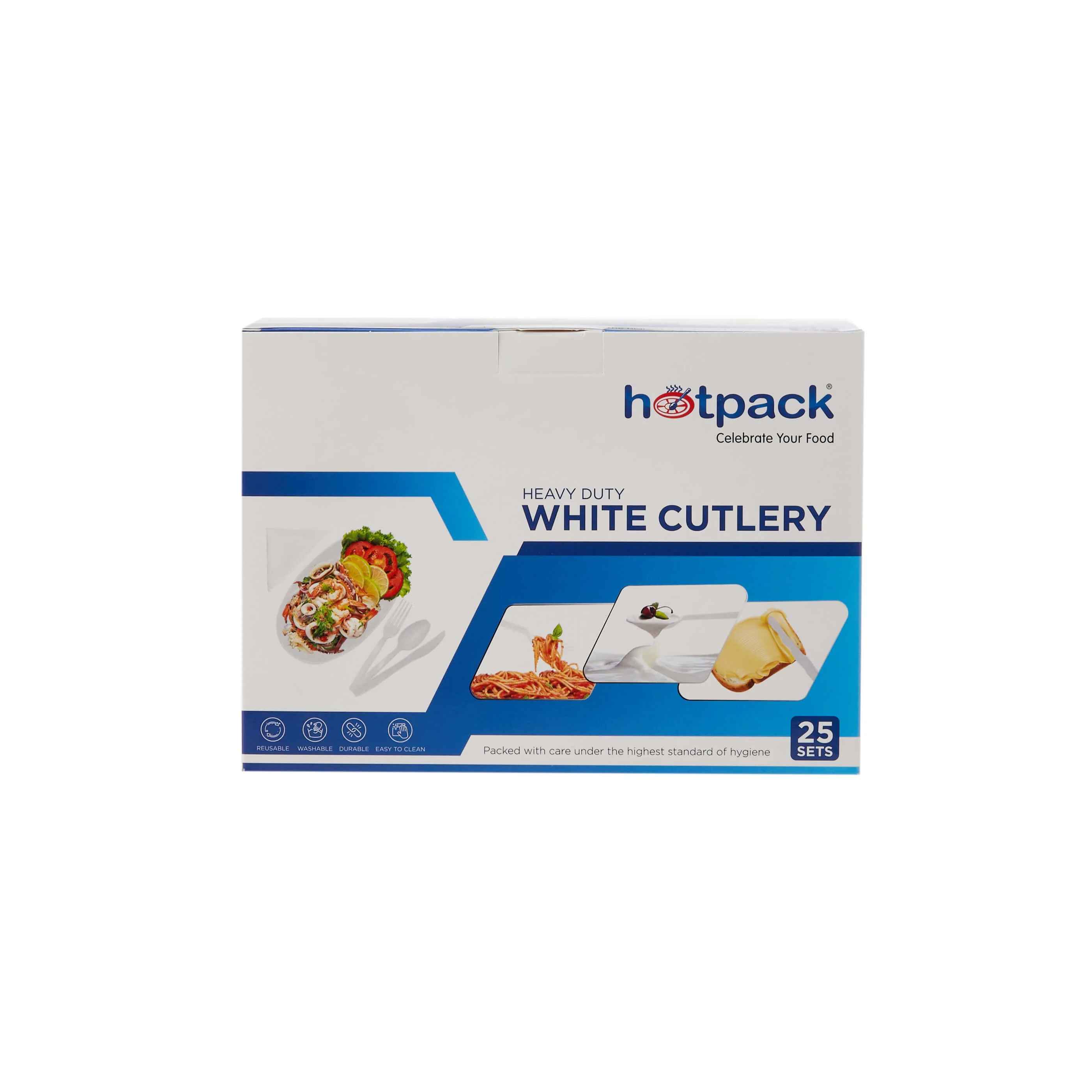 Heavy Duty Plastic Cutlery Set - Image 4