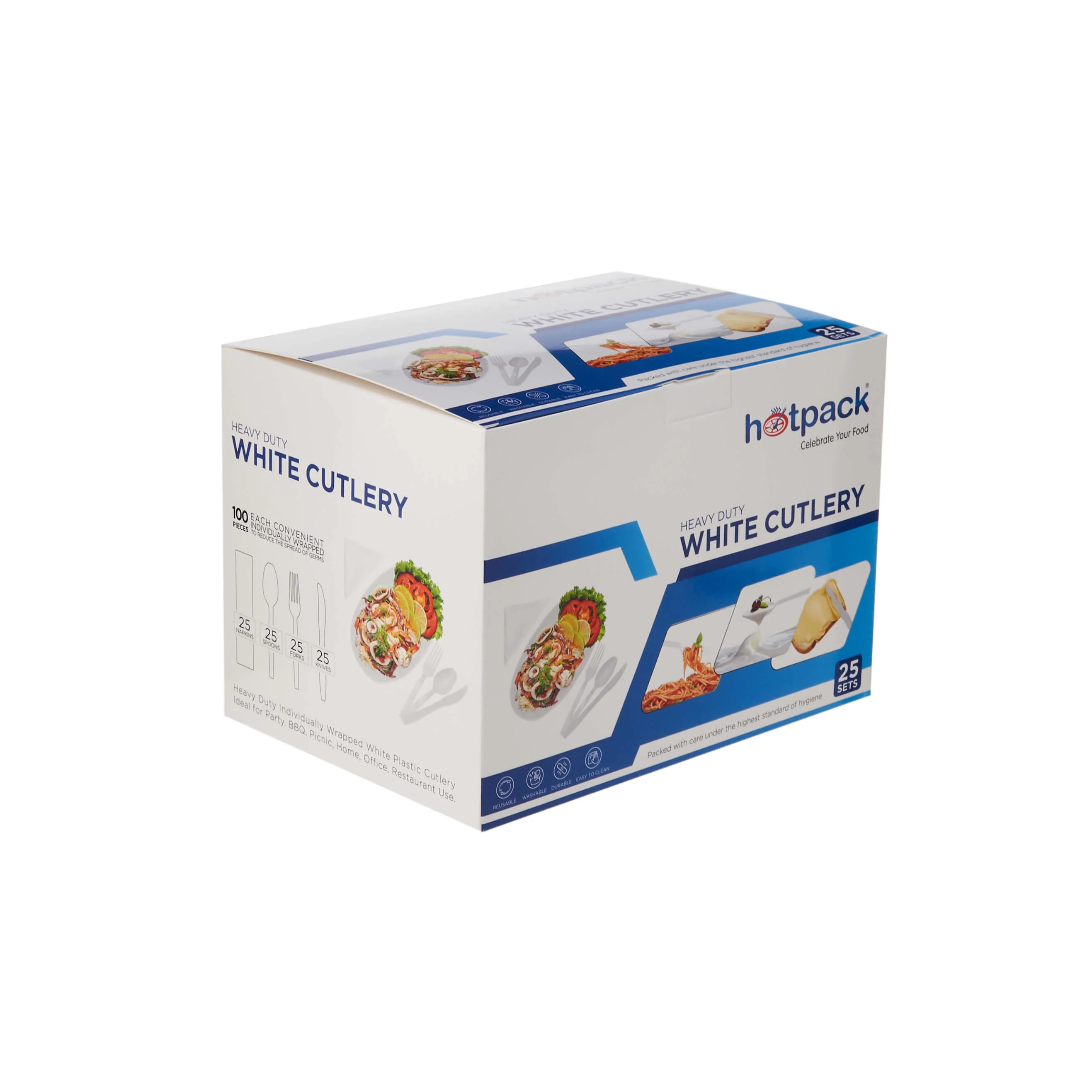 Heavy Duty Plastic Cutlery Set - Image 6