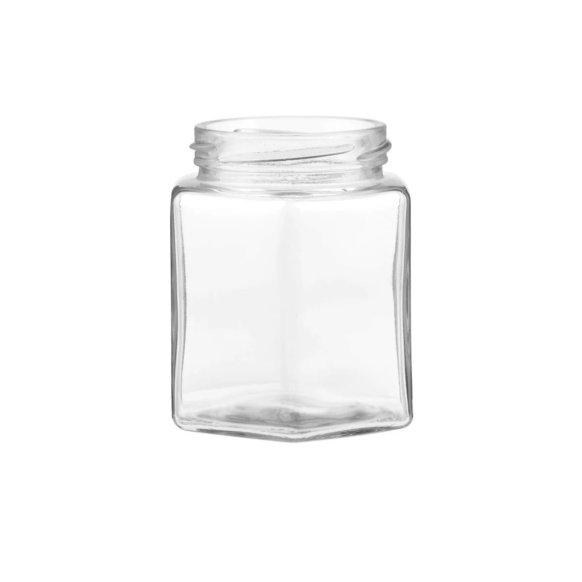 Hexagonal Glass Jar - Image 15