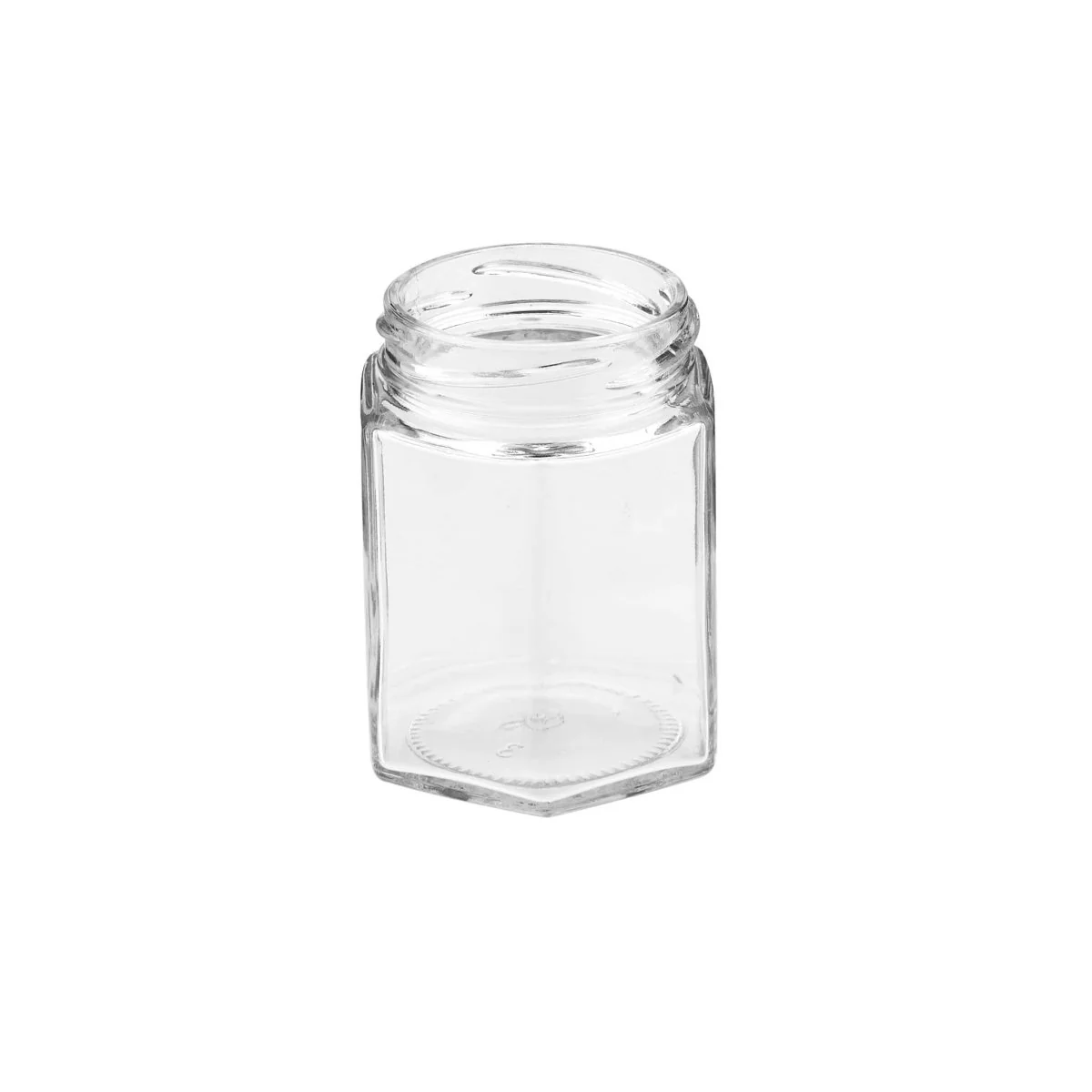 Hexagonal Glass Jar - Image 9