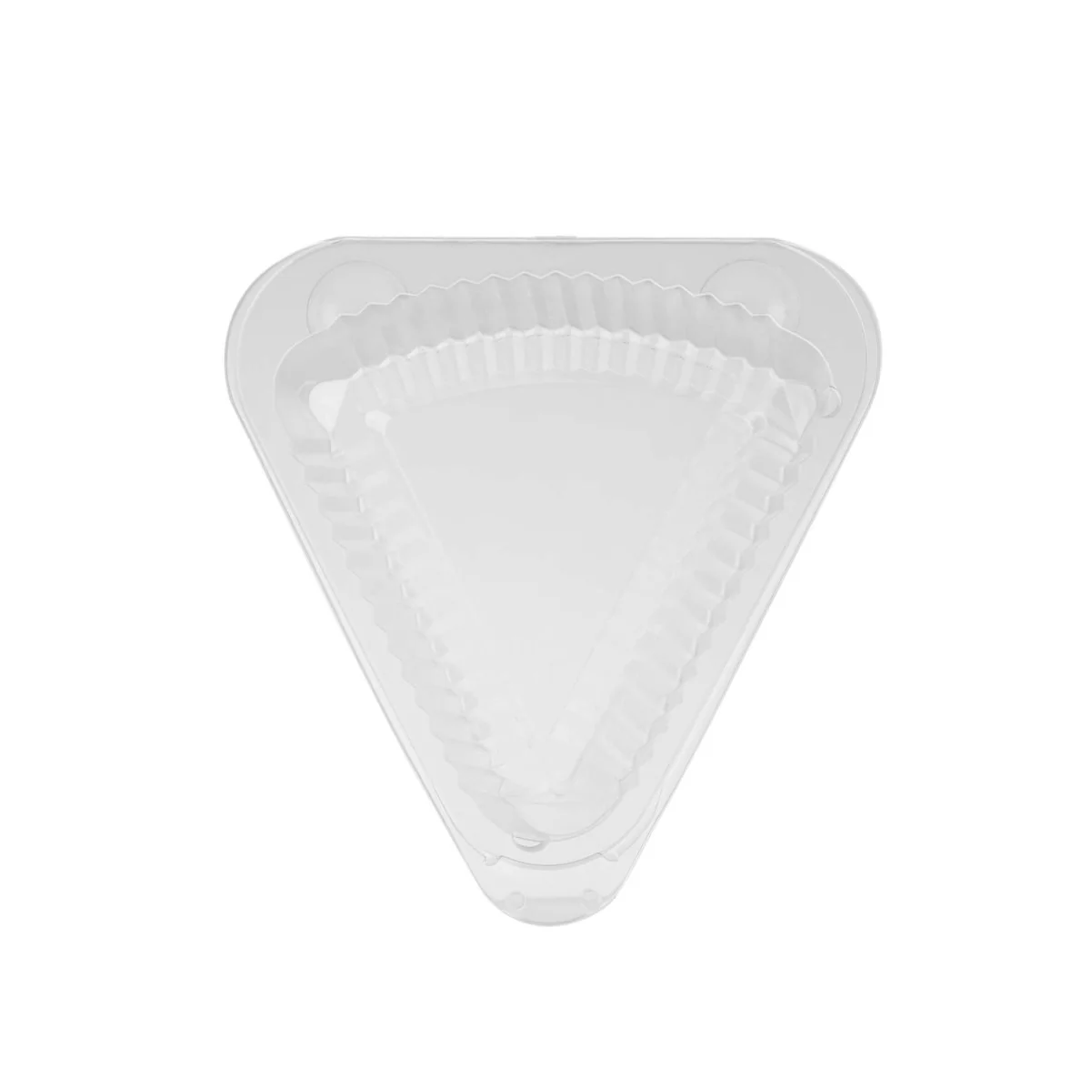 Hinged Triangle Clear Cake slice container - Image 6