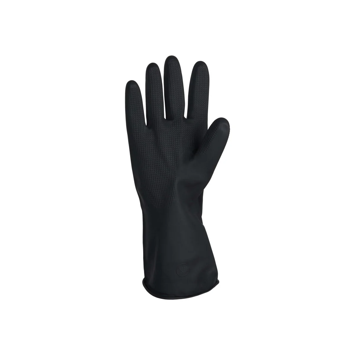 Hygic Black Heavy Duty Latex Gloves - Image 3