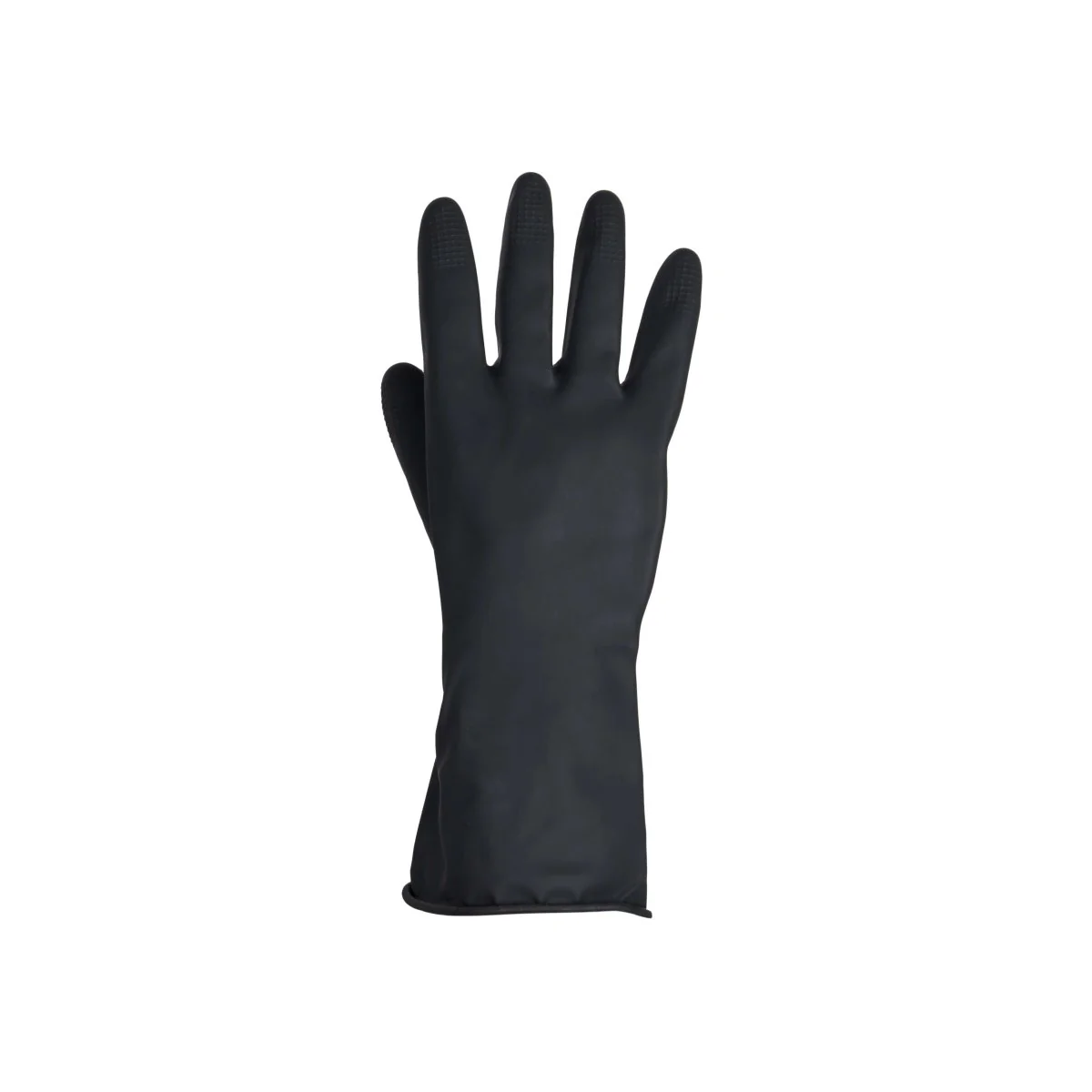 Hygic Black Heavy Duty Latex Gloves - Image 4