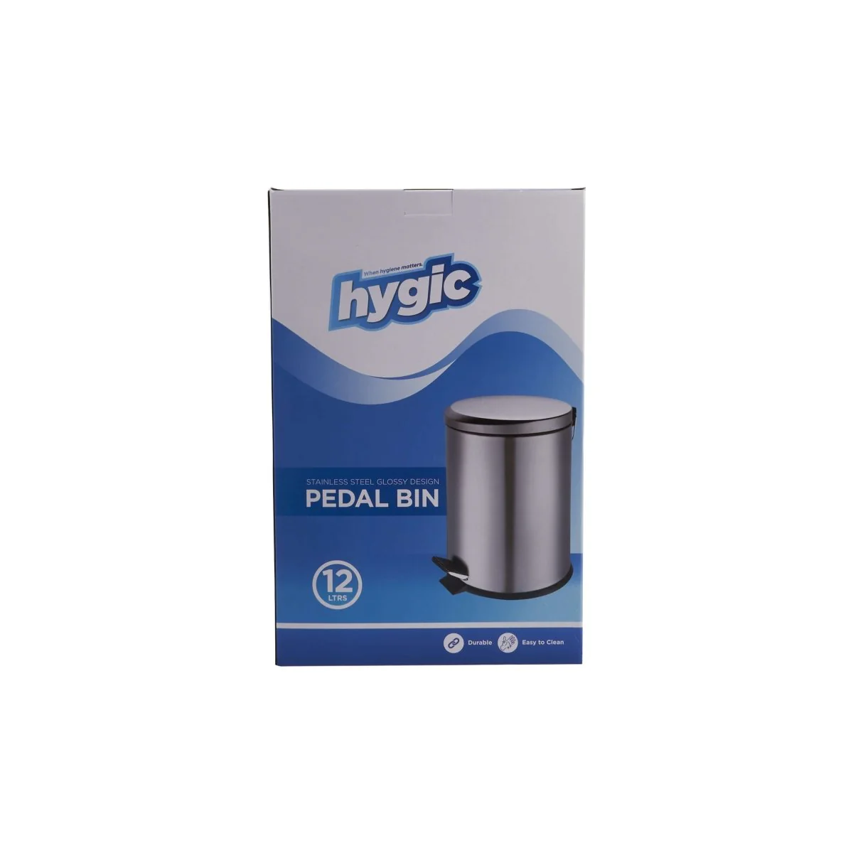 Hygic Stainless Steel Pedal Bin | Dust Bin - Image 20