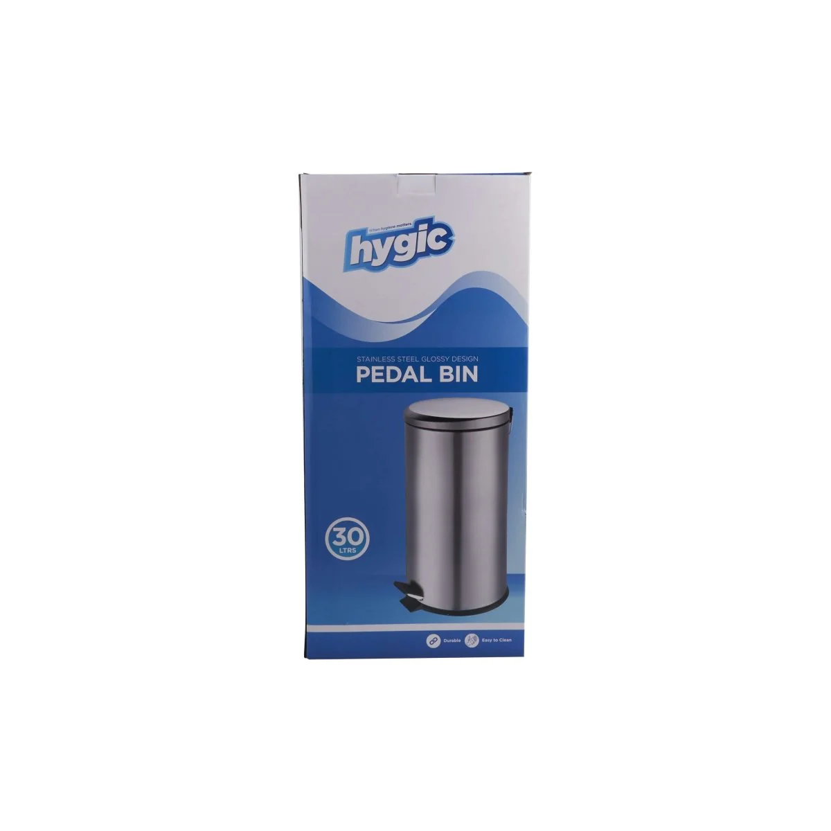 Hygic Stainless Steel Pedal Bin | Dust Bin - Image 38