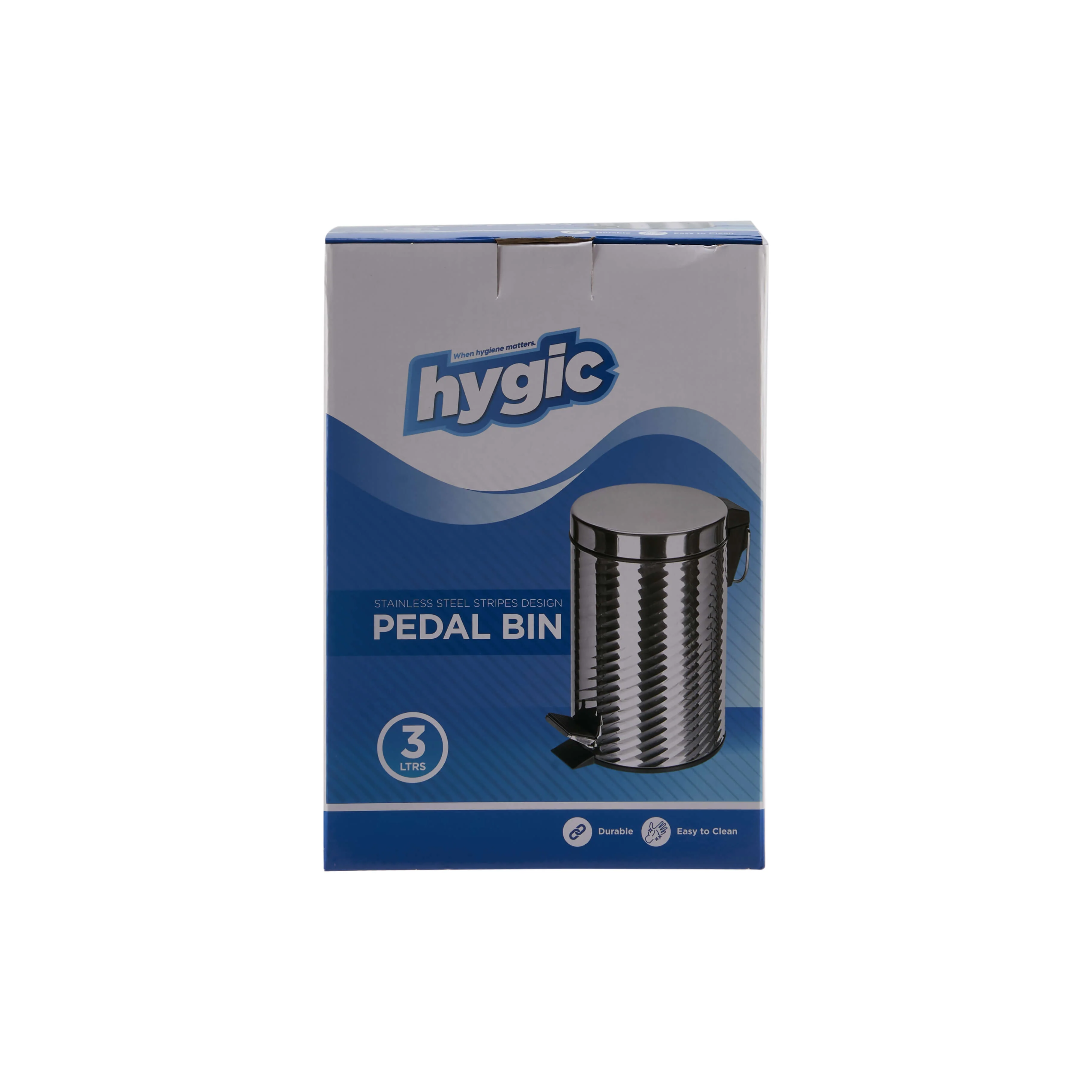 Hygic Stainless Steel Pedal Bin | Dust Bin - Image 46