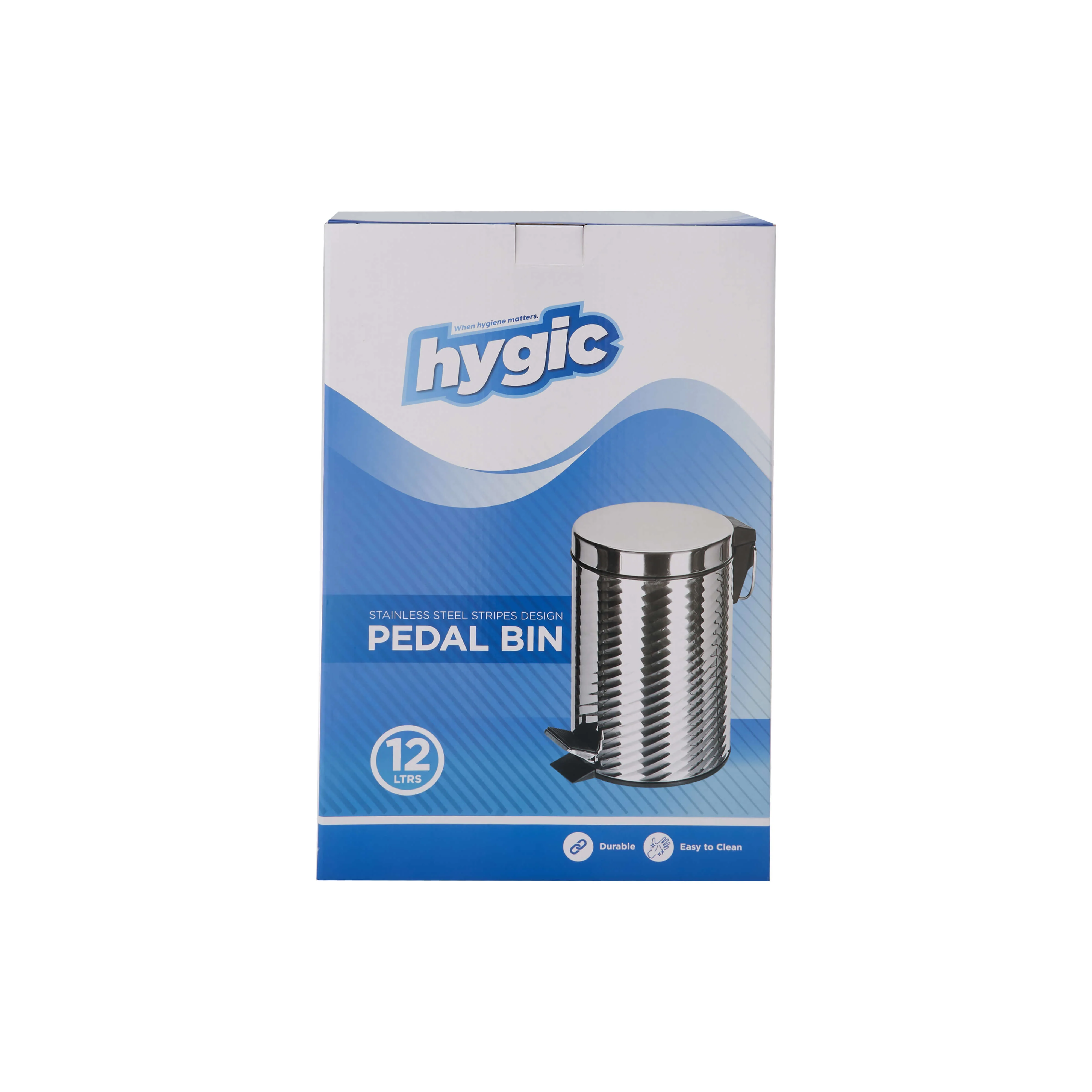 Hygic Stainless Steel Pedal Bin | Dust Bin - Image 64