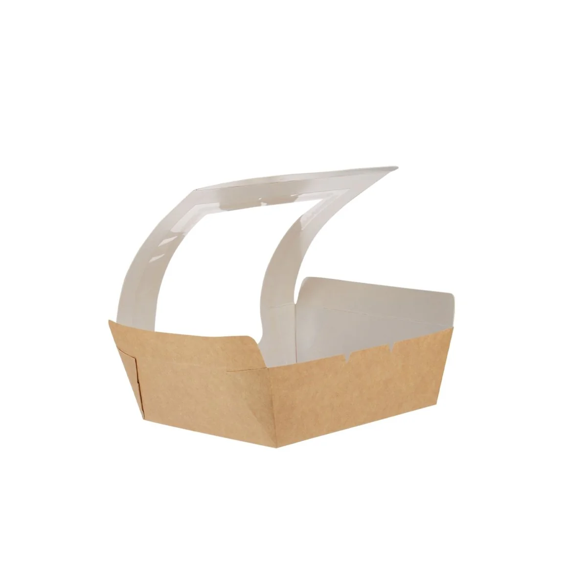 Kraft Box with Wider Window 13 x 13 cm | 250 Pieces - Image 4