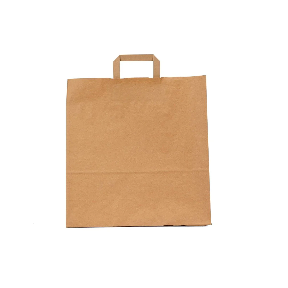 Kraft Brown Paper Bag Flat Handle 38x14x40 cm - Image 2