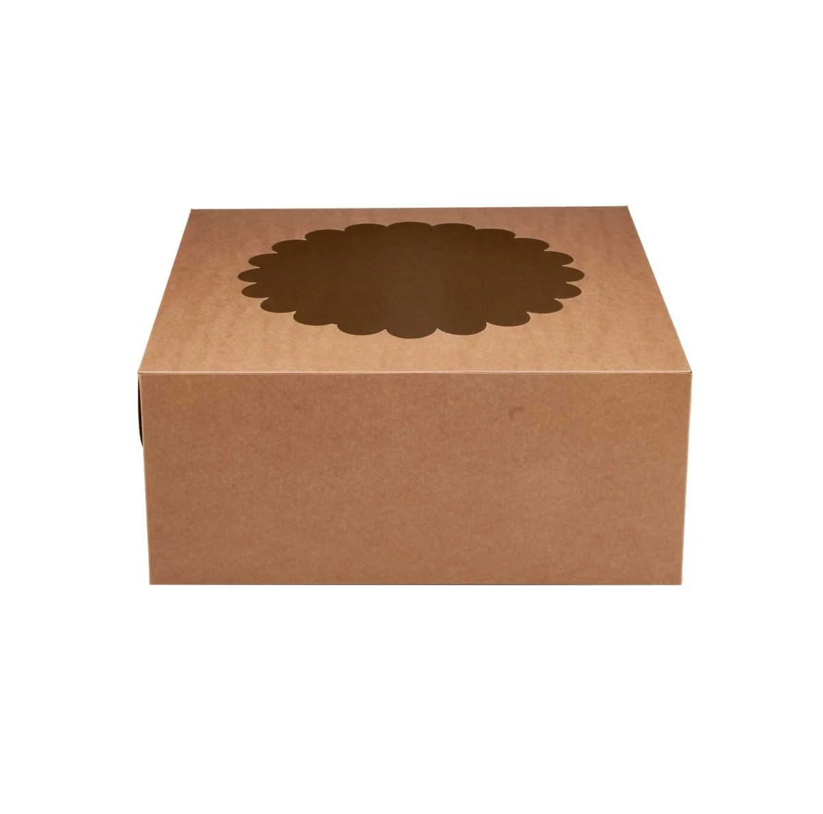 Kraft Cake Box Round With Window 100 Pieces - Image 20