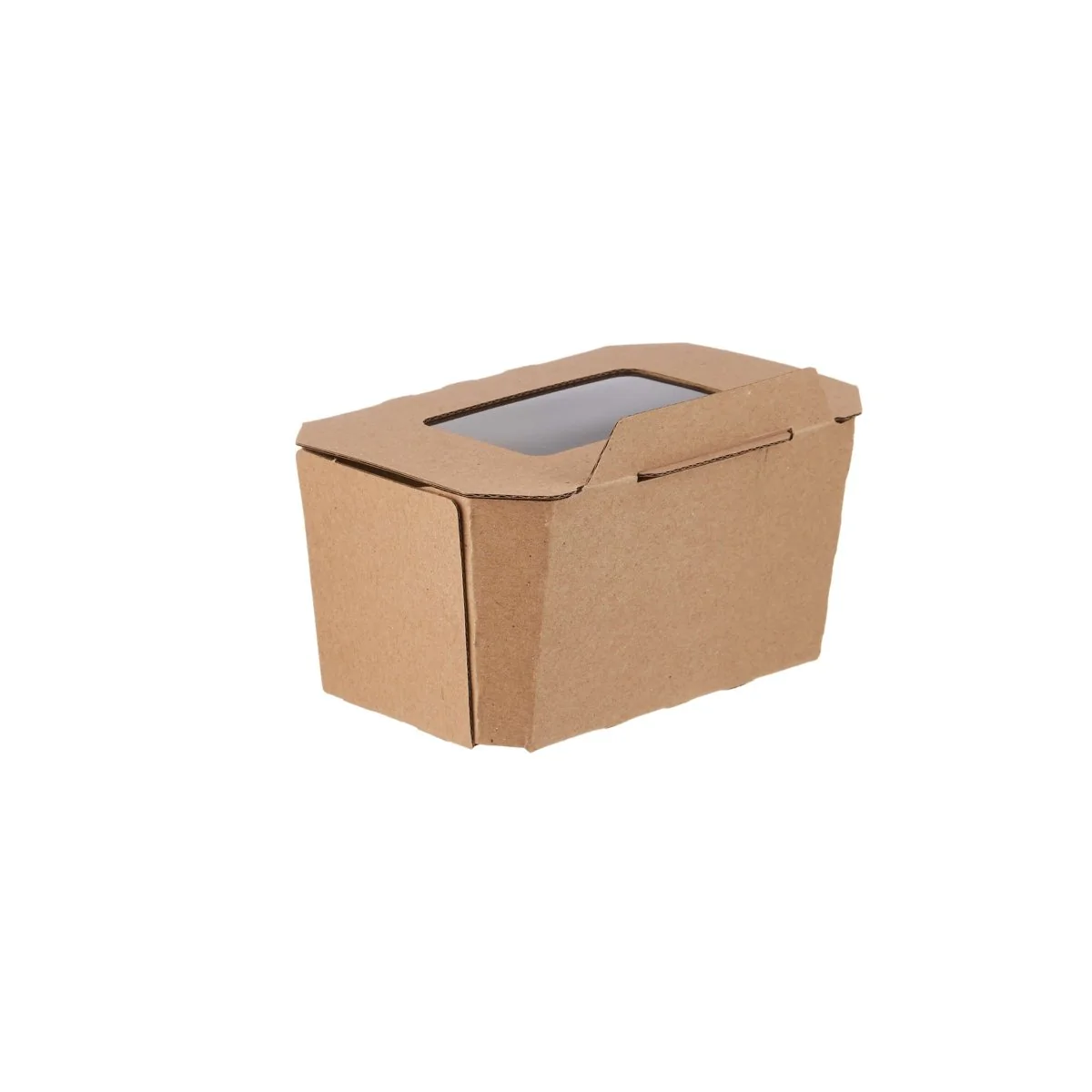 Kraft Flute Punnet Container With Window - Image 10