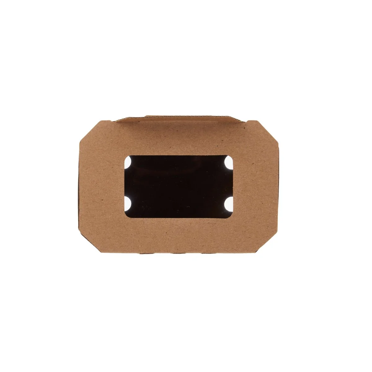 Kraft Flute Punnet Container With Window - Image 13