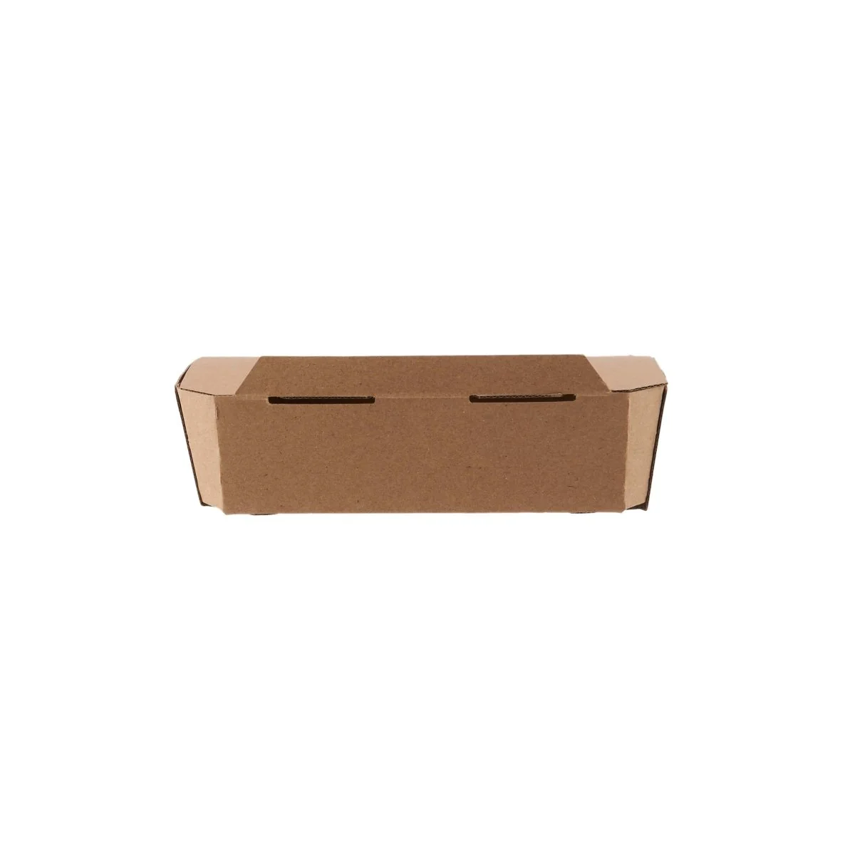 Kraft Flute Punnet Container With Window - Image 15