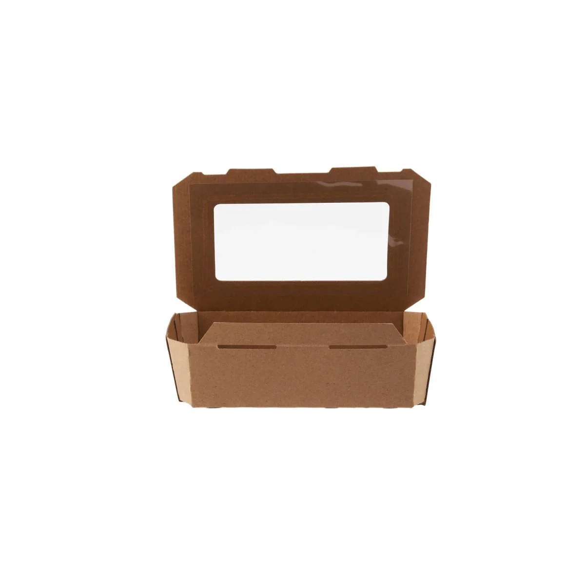 Kraft Flute Punnet Container With Window - Image 18