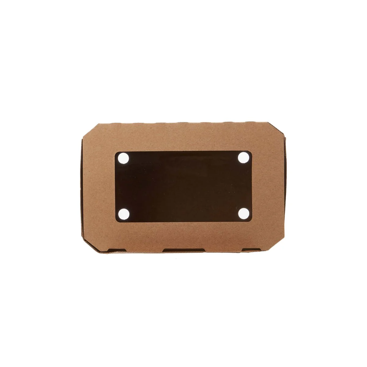 Kraft Flute Punnet Container With Window - Image 20