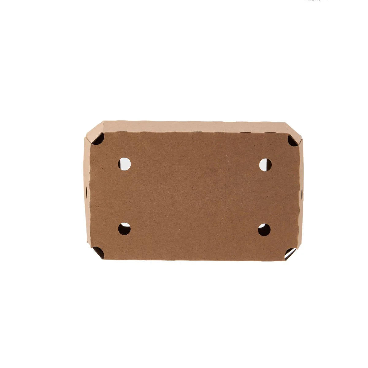 Kraft Flute Punnet Container With Window - Image 21