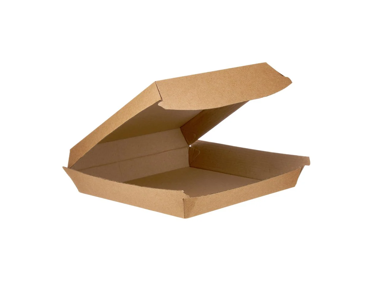 Kraft Flute Square Snack Box 163x163x47mm 250 Pieces - Image 2