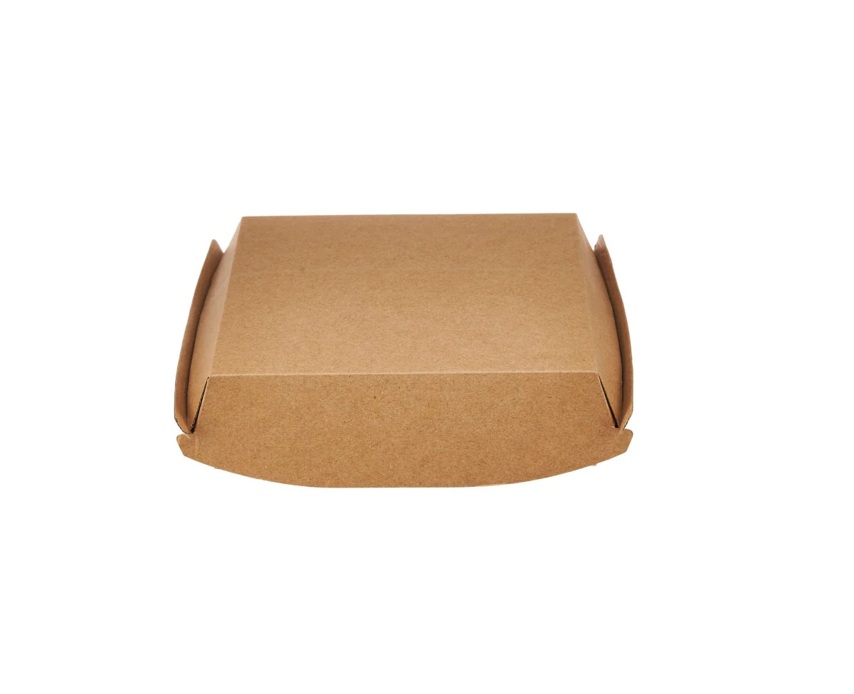 Kraft Flute Square Snack Box 163x163x47mm 250 Pieces - Image 3