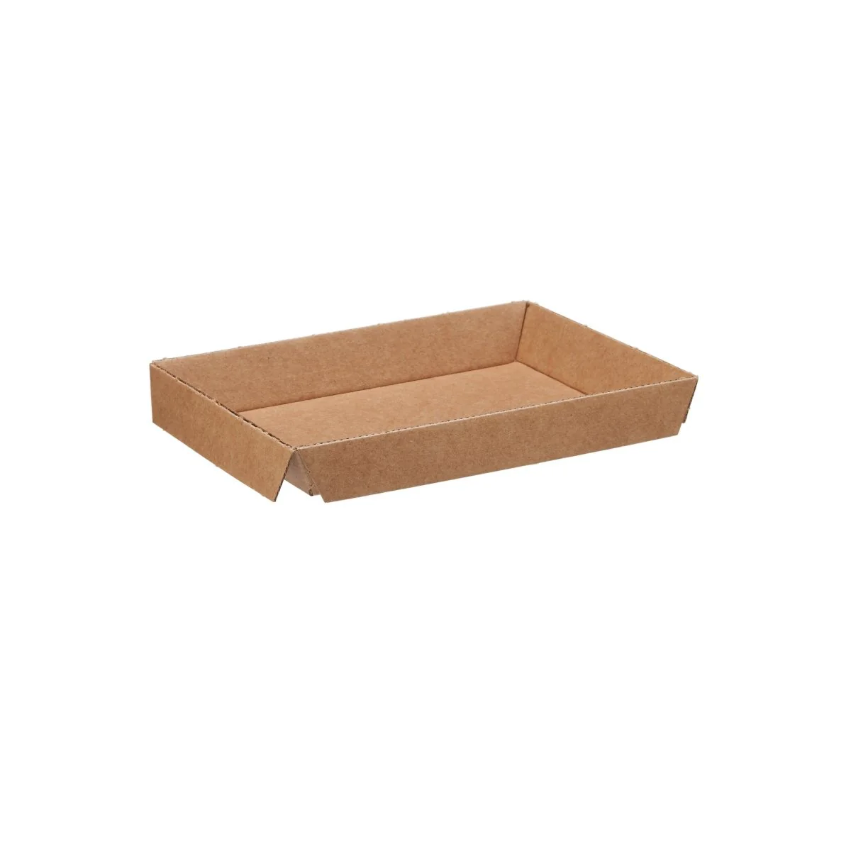 Kraft Flute Sushi Container With Lid - Image 4