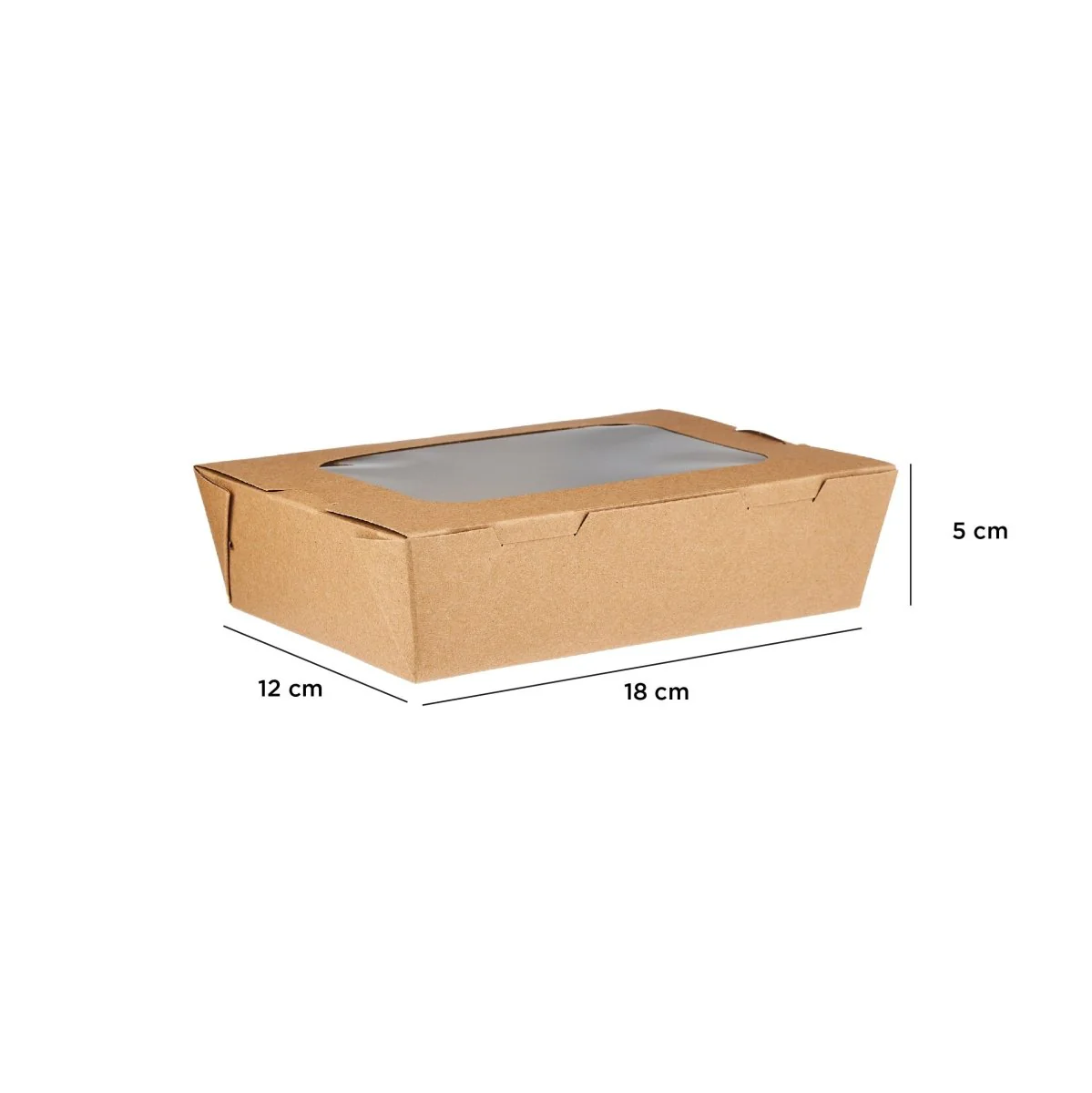 Kraft Lunch Box with Window - Image 11