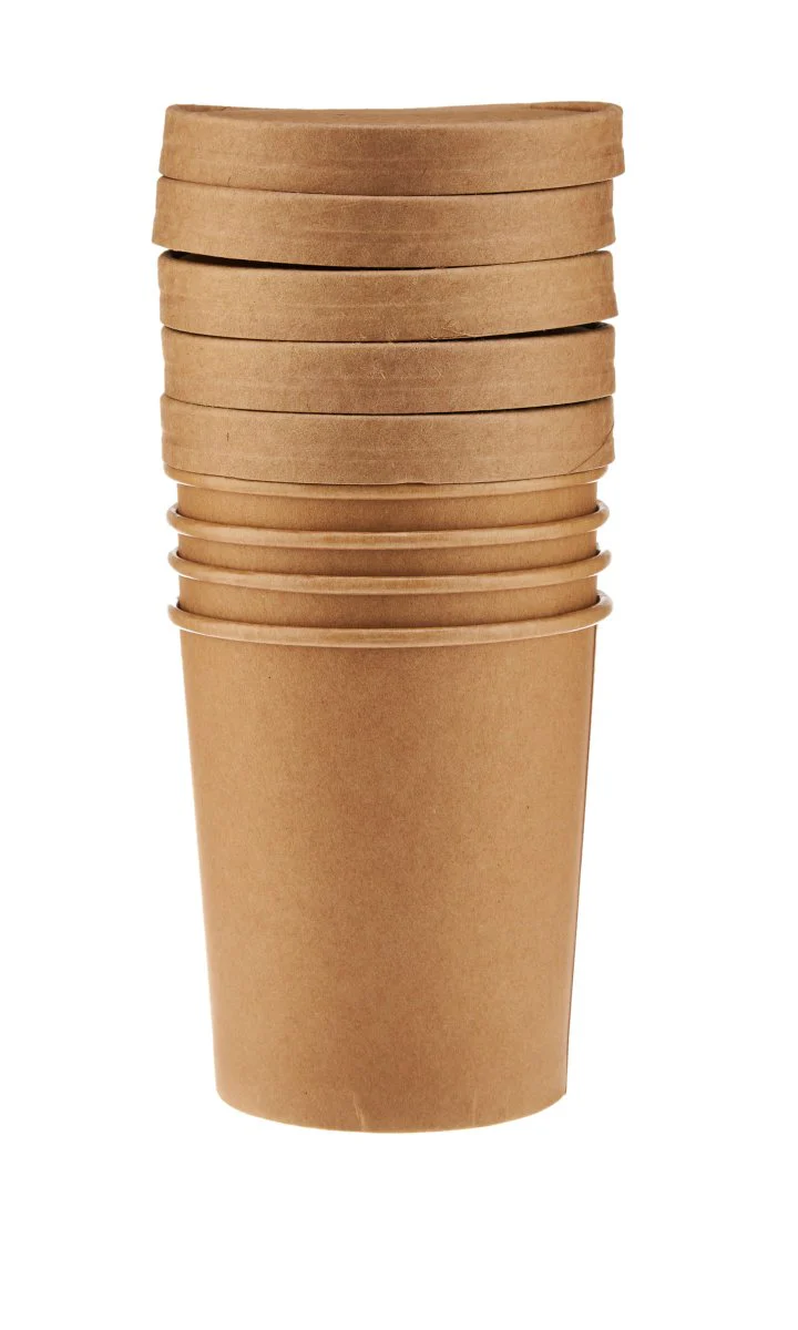 Kraft Paper Noodle Bowl with Kraft Lid - Image 17