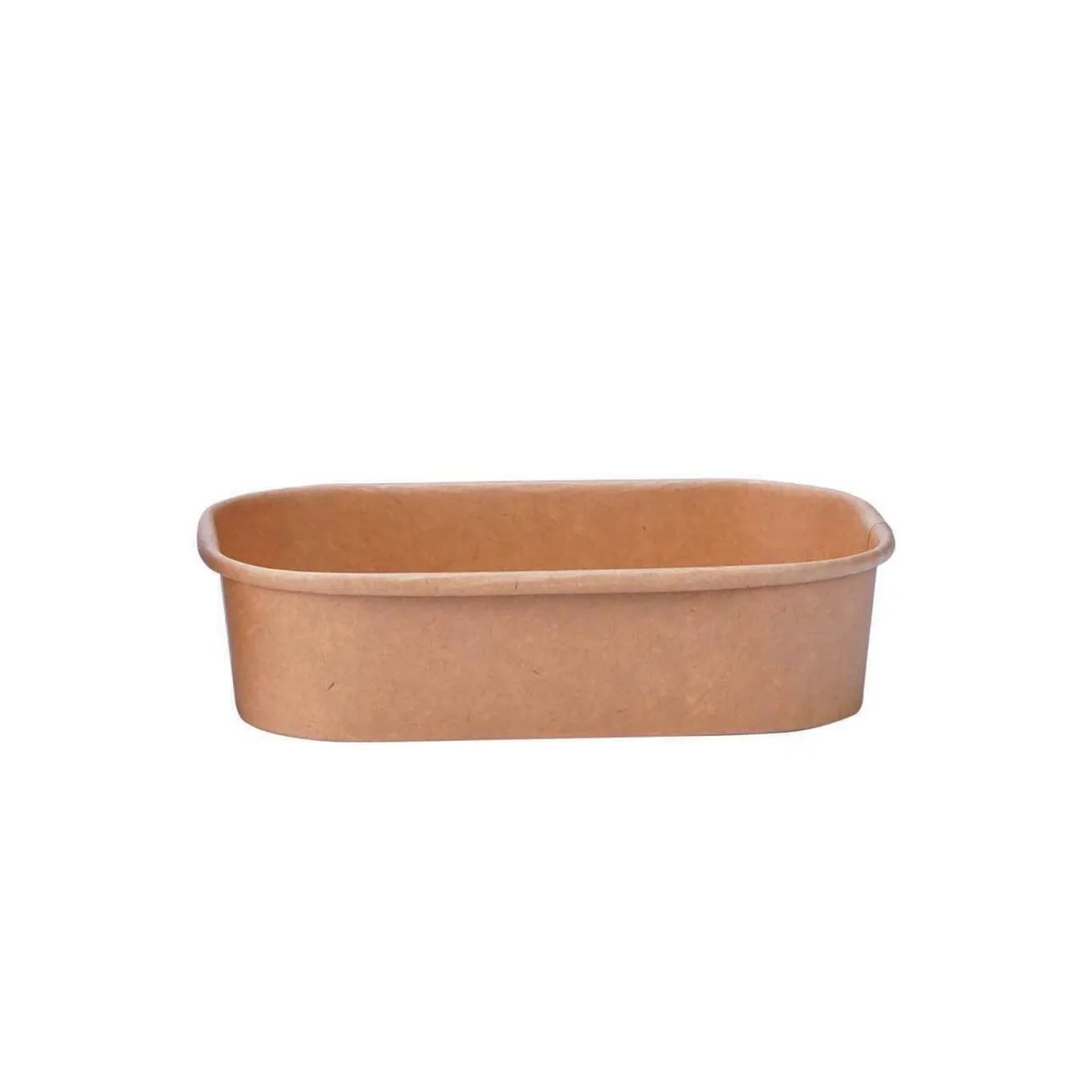 Kraft Rectangular Container  300 Pieces
