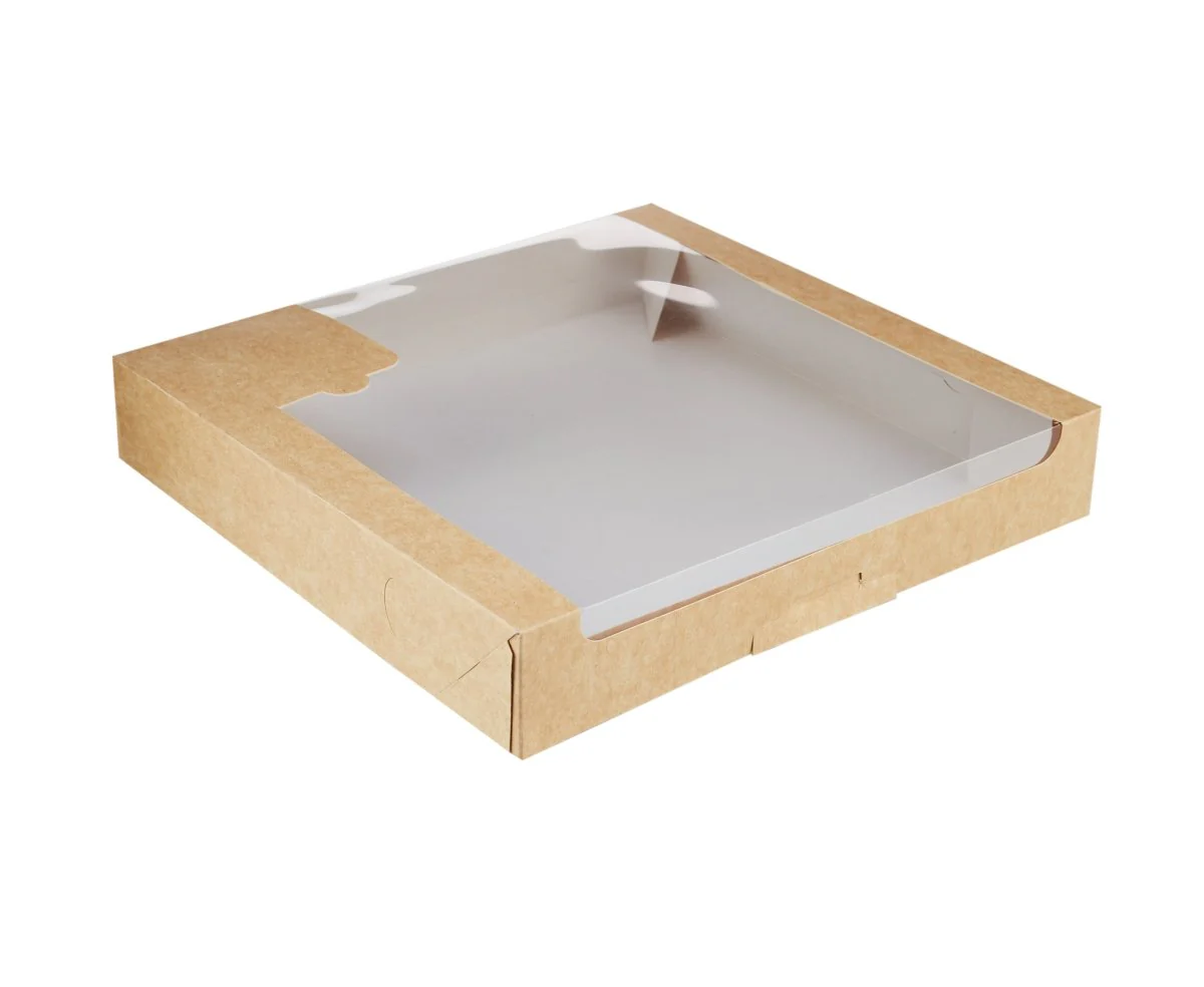 Kraft Rectangular Deli Box with Window - Image 10