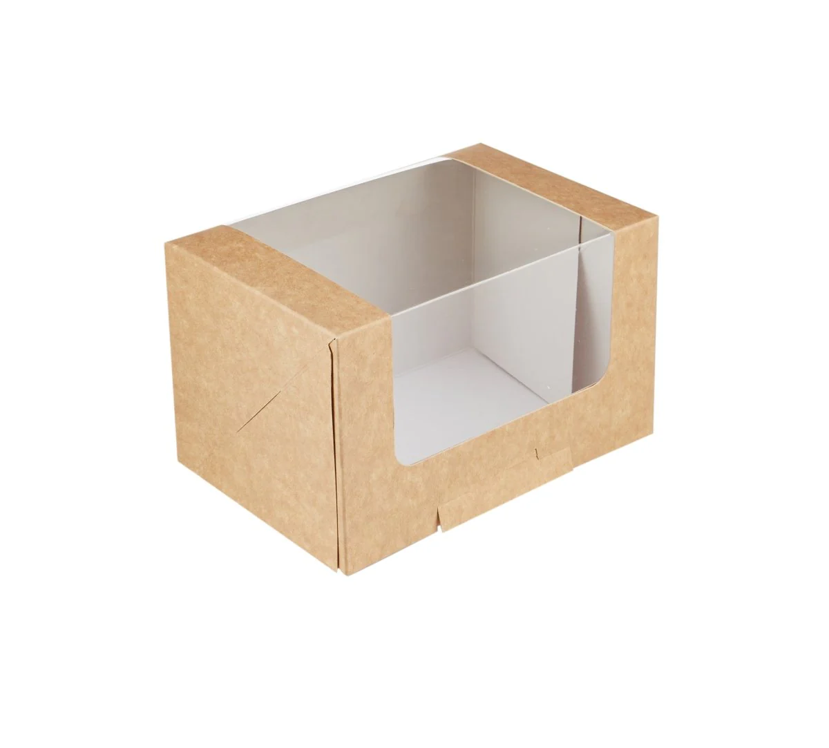 Kraft Rectangular Deli Box with Window - Image 4